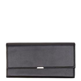 0009 fekete patentos műbőr pincér brifkó 