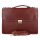 Aktatáska 1721 Bőr 1 rekeszes világos barna közepes