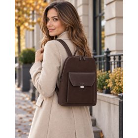 David Jones CM8564 barna női hátizsák