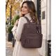 David Jones CM8569 barna női hátizsák