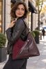 David Jones női válltáska CM8597 bordó