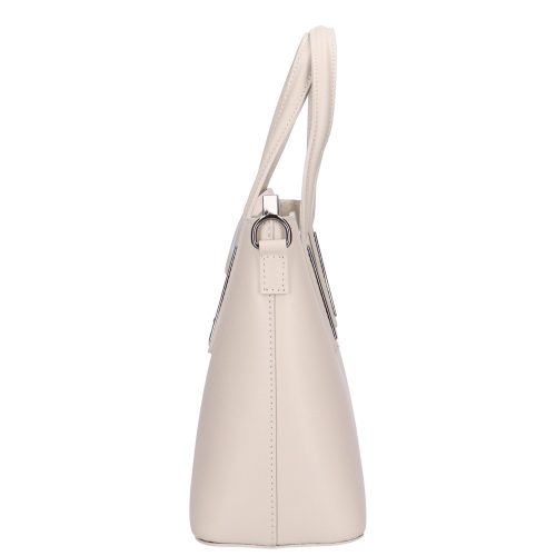 Olasz bőr 5136 bézs női kézitáska