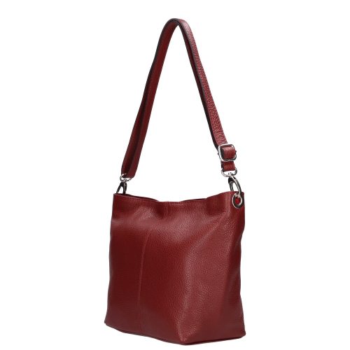 Táska OLASZ Bőr női 003 Bordó