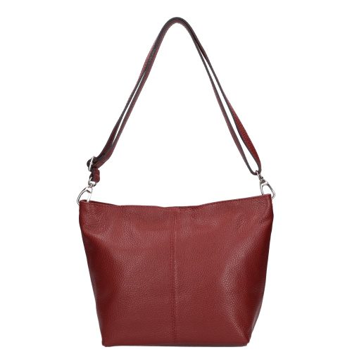 Táska OLASZ Bőr női 003 Bordó