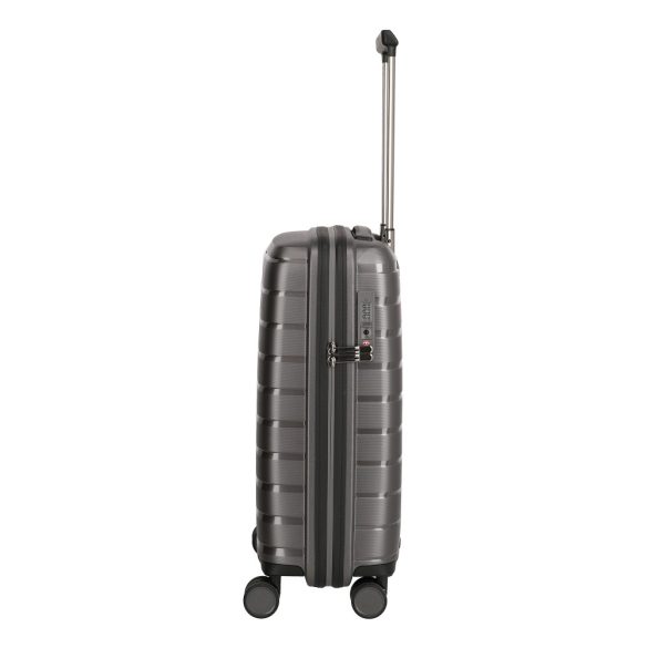 Bőrönd TRAVELITE Air Base S Antracit 4 kerekű kabin bőrönd