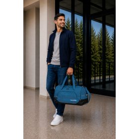   Travelite 6913-22 Kick Off S petrol kicsi méretű edzőtáska