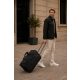 Gurulós utazótáska TRAVELITE Basics 96275 S black 55 cm 