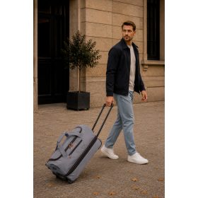 Gurulós utazótáska TRAVELITE Basics 96275 S grey 55 cm