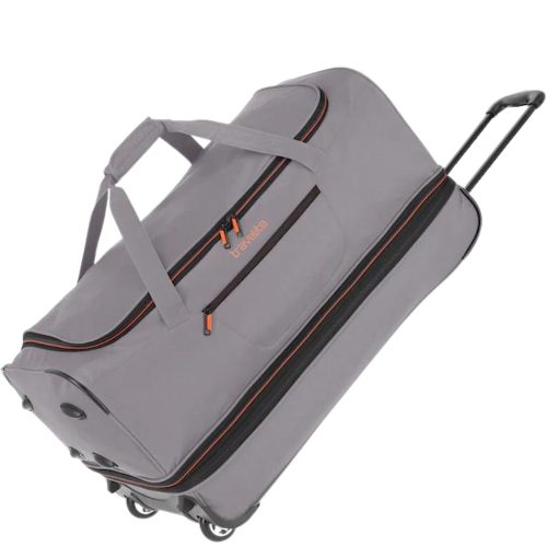 Gurulós utazótáska TRAVELITE Basics 96276 L grey 70 cm nagy