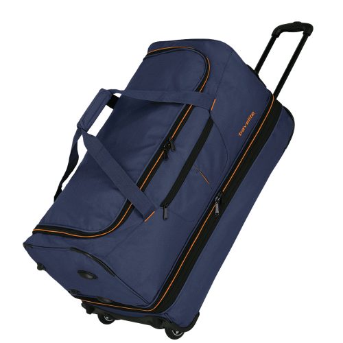 Gurulós utazótáska TRAVELITE Basics 96276 L navy 70 cm nagy