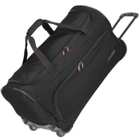 Gurulós utazótáska TRAVELITE Basics Fresch 96277 black 71cm nagy 