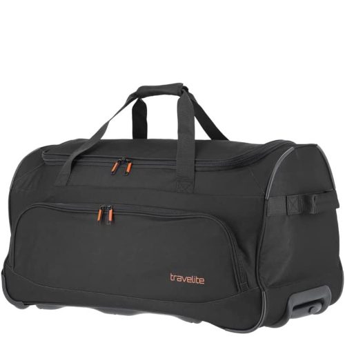 Gurulós utazótáska TRAVELITE Basics Fresch 96277 black 71cm nagy 