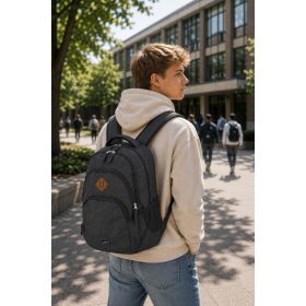 Tavelite 96308 Basics Melange antrazit laptoptartós hátizsák 