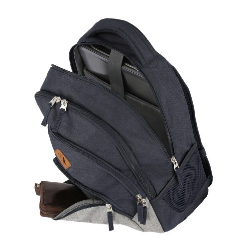 Hátizsák TRAVELITE Basics Melange 96308 marine/grey