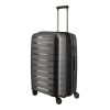 Travelite Air Base M antracit bővíthető közepes méretű bőrönd