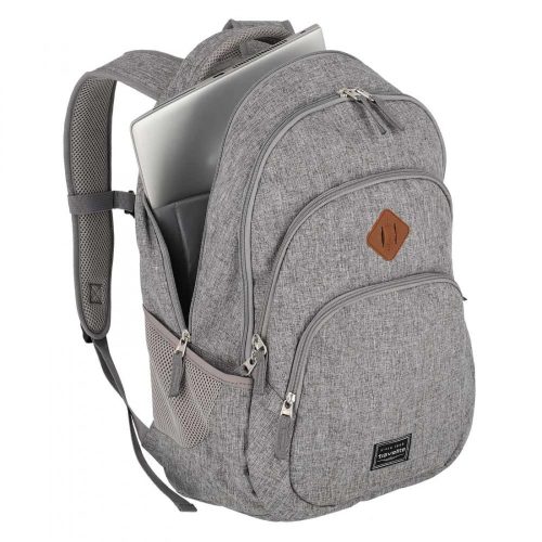 TRAVELITE Basics Melange 96308 melange/hellgrau hátizsák