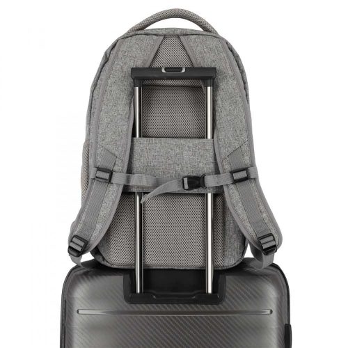 TRAVELITE Basics Melange 96308 melange/hellgrau hátizsák