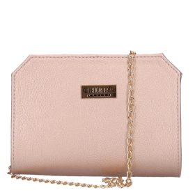 Táska Chiara M 811 Rozé rostbőr