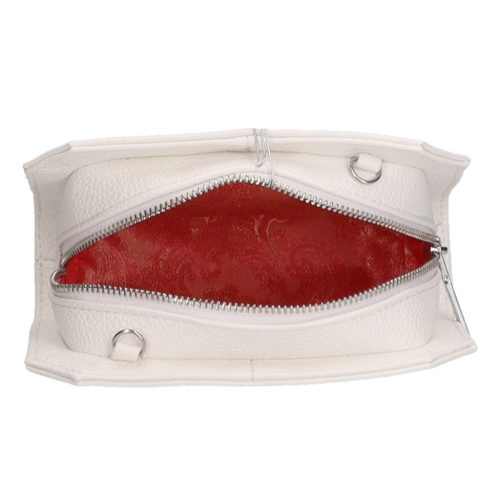 Táska Chiara M 811 Rozé rostbőr