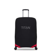 Bőrönd huzat TITAN kabin méretű bőröndre fekete