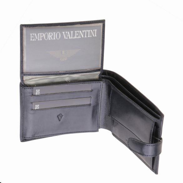 Emporio Valentini 563-561 kék bőr férfi pénztárca 
