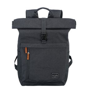 TRAVELITE Rollup hátizsák antracit laptoptartós 15,6