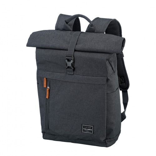 TRAVELITE Rollup hátizsák antracit laptoptartós 15,6