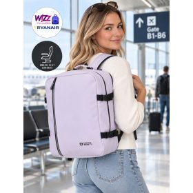   Enrico Benetti 56004 lila Wizz Air és Ryanair fedélzeti hátizsák 40×30×20 cm