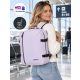 Enrico Benetti 56004 lila Wizz Air és Ryanair fedélzeti hátizsák 40×30×20 cm