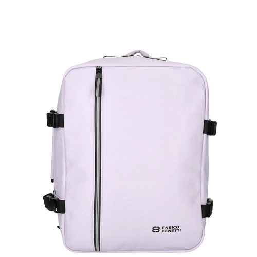 Enrico Benetti 56004 lila Wizz Air és Ryanair fedélzeti hátizsák 40×30×20 cm