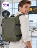 Enrico Benetti 56004 zöld Wizz Air és Ryanair fedélzeti hátizsák 40×30×20 cm