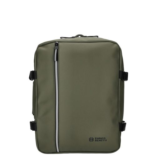 Enrico Benetti 56004 zöld Wizz Air és Ryanair fedélzeti hátizsák 40×30×20 cm