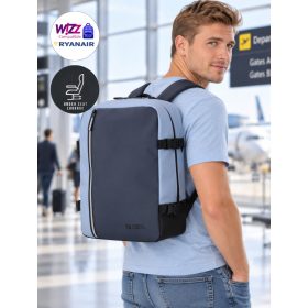   Enrico Benetti 56004 kék Wizz Air és Ryanair fedélzeti hátizsák 40×30×20 cm