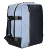 Enrico Benetti 56004 kék Wizz Air és Ryanair fedélzeti hátizsák 40×30×20 cm