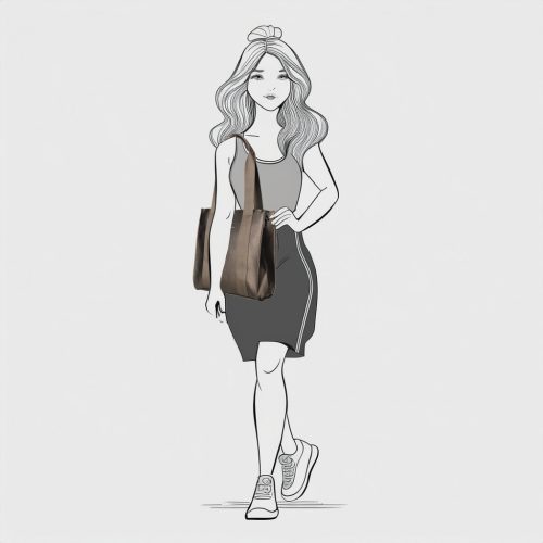 Enrico Benetti 66761 bronz női shopper táska