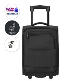   Enrico Benetti Wizzair és Ryanair ingyenesen felvihető ülés alatti bőrönd underseater 39048-40 fekete