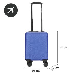 Louisville kék 39040-40 mini kabinbőrönd 