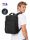 Enrico Benetti 56007 fekete fedélzeti hátizsák 14" laptoptartóval 40×30×15 cm