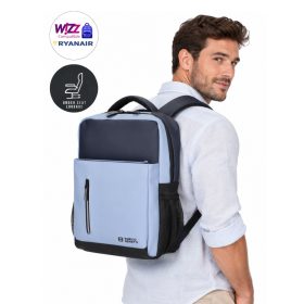   Enrico Benetti 56007 kék fedélzeti hátizsák 14" laptoptartóval 40×30×15 cm