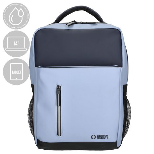 Enrico Benetti 56007 kék fedélzeti hátizsák 14" laptoptartóval 40×30×15 cm
