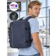 Enrico Benetti 56004 kék Wizz Air és Ryanair fedélzeti hátizsák 40×30×20 cm