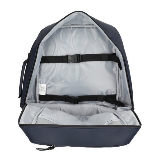 Enrico Benetti 56004 kék Wizz Air és Ryanair fedélzeti hátizsák 40×30×20 cm