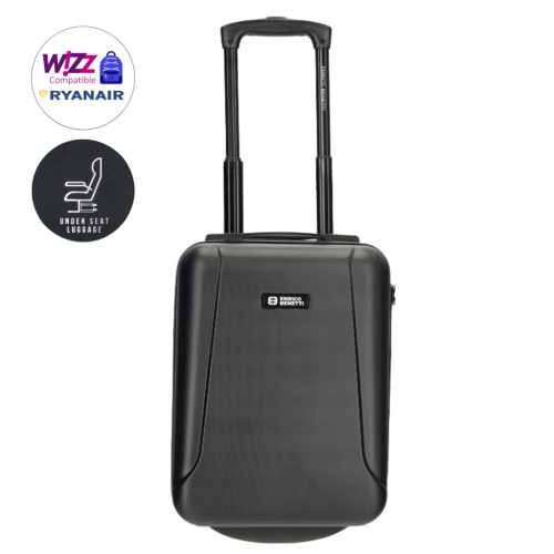Enrico Benetti Wizzair és Ryanair ülés alatti bőrönd XS méret underseater 21002-40 fekete
