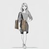 Enrico Benetti 65015 leopárd mintás női shopper táska