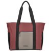 Enrico Benetti 56008 drapp bordó női utazó shopper táska