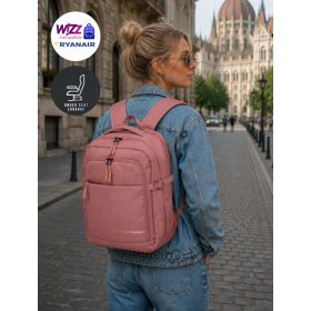   Travelite KICK OFF hátizsák Wizzair és Ryanair fedélzeti poggyász 6923-14 rozé