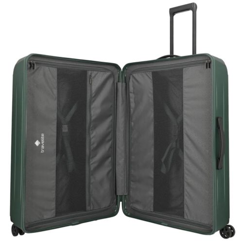 Travelite Dynamic XL extra nagy méretű bőrönd zöld