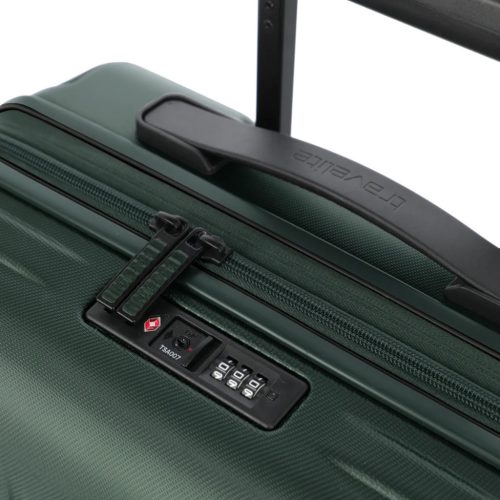 Travelite Dynamic XL extra nagy méretű bőrönd zöld