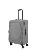 Travelite Umbria M Smoky grey bővíthető közepes méretű bőrönd