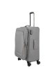 Travelite Umbria M Smoky grey bővíthető közepes méretű bőrönd